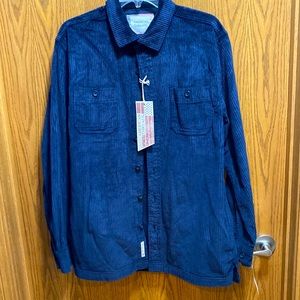 Mens corduroy jacket NWT navy